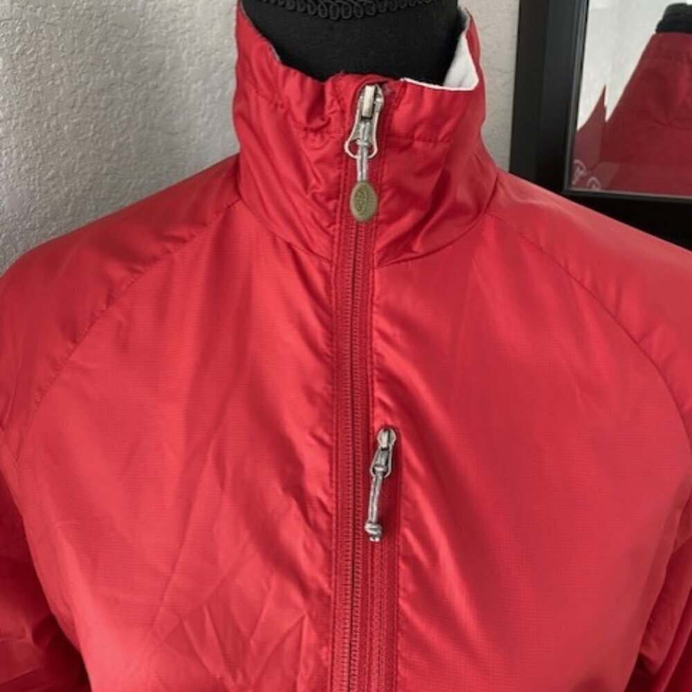 Cloudveil Red Packable Vented Biking Windbreaker … - image 5